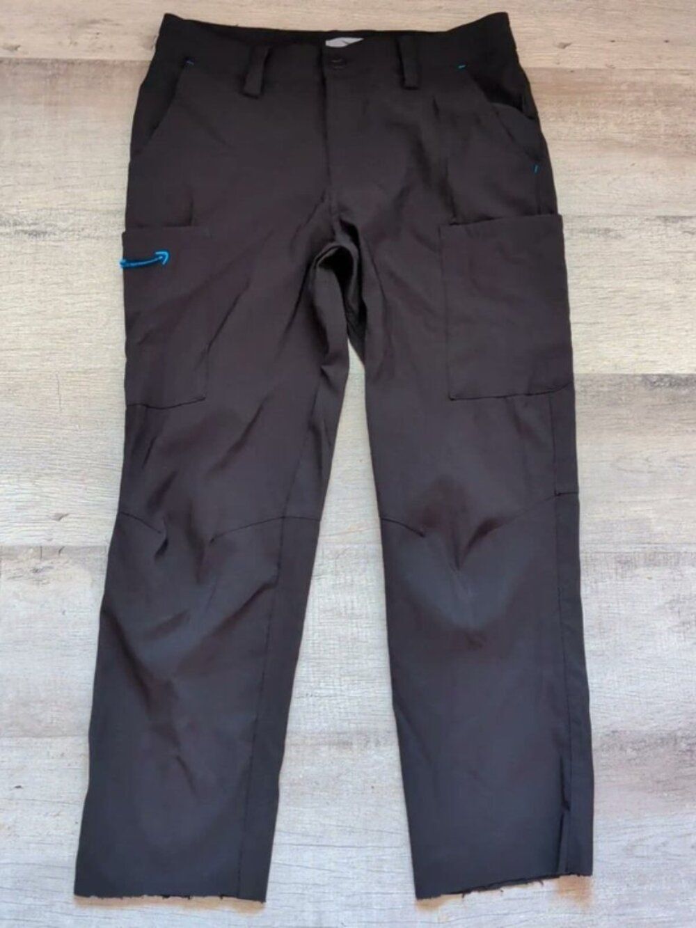 Buttoned Down by Amazon Men's Black Chino Pants Size S 30-32 Cut Hem